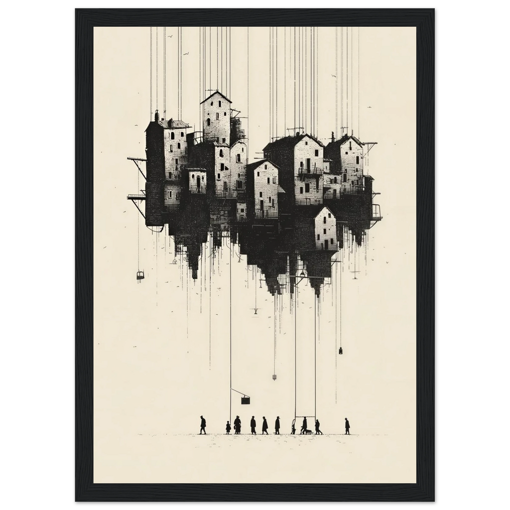Rizen Threadbound - Premium Framed Wall Art