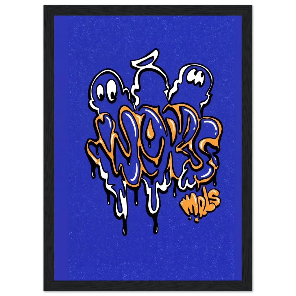 Rizen GHOSTFLO - Premium Framed Wall Art