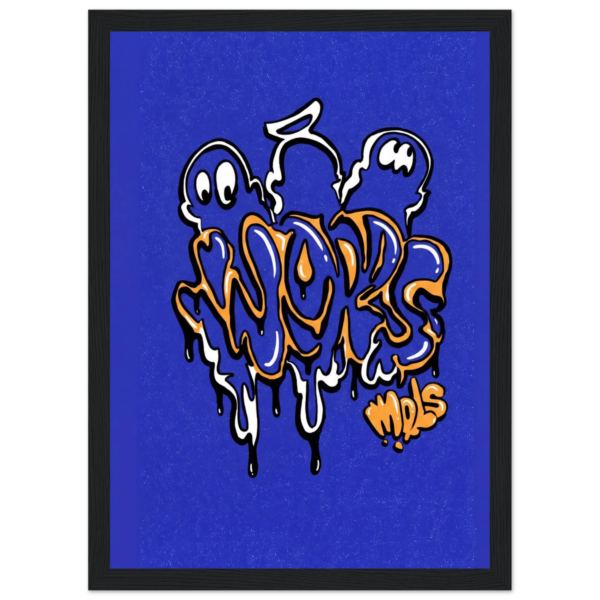 Rizen GHOSTFLO - Premium Framed Wall Art