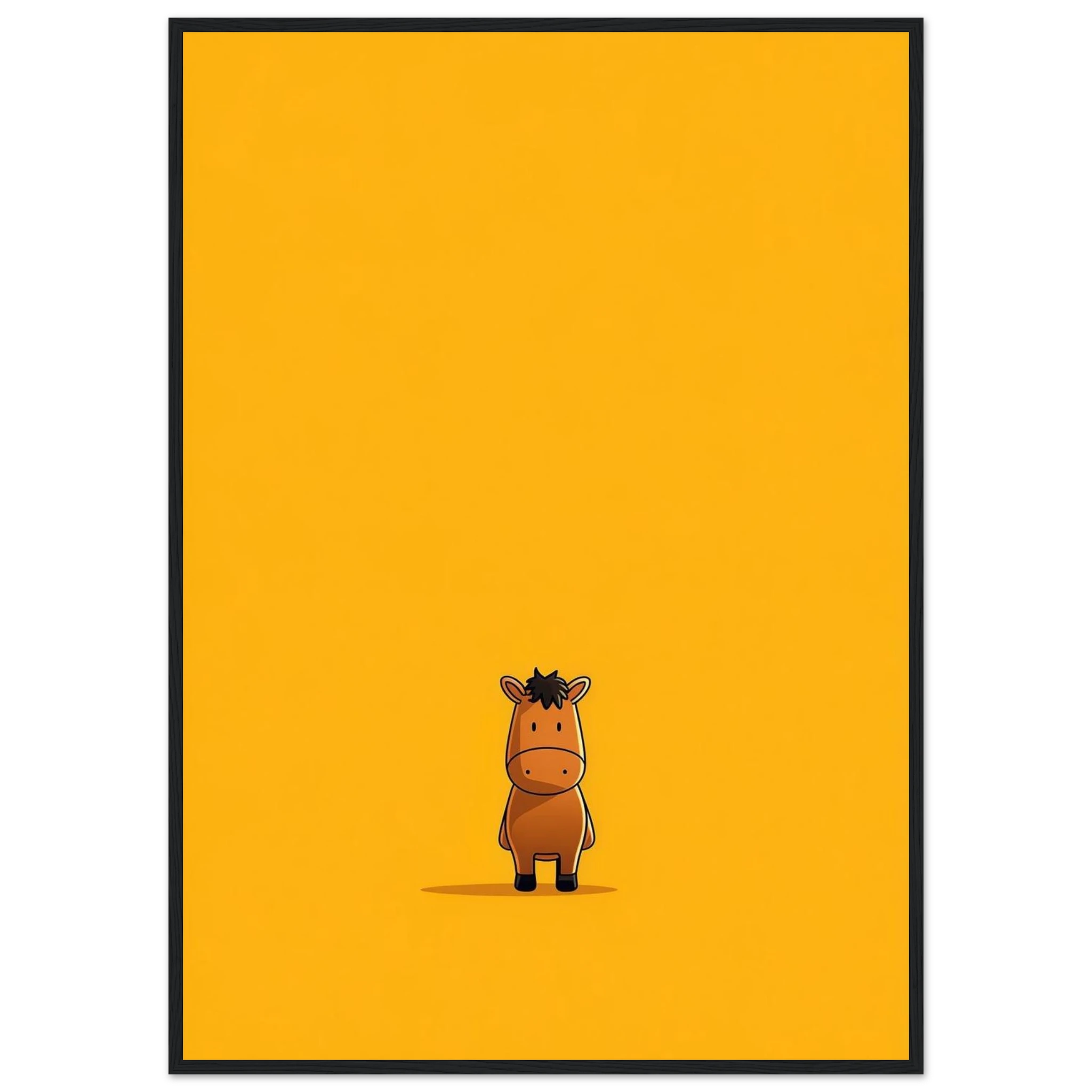Rizen Little Horse - Premium Framed Wall Art