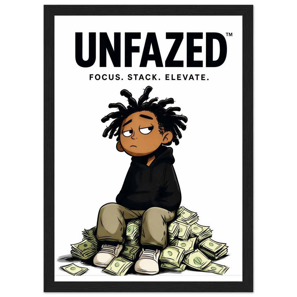 Rizen Unfazed - Premium Framed Wall Art