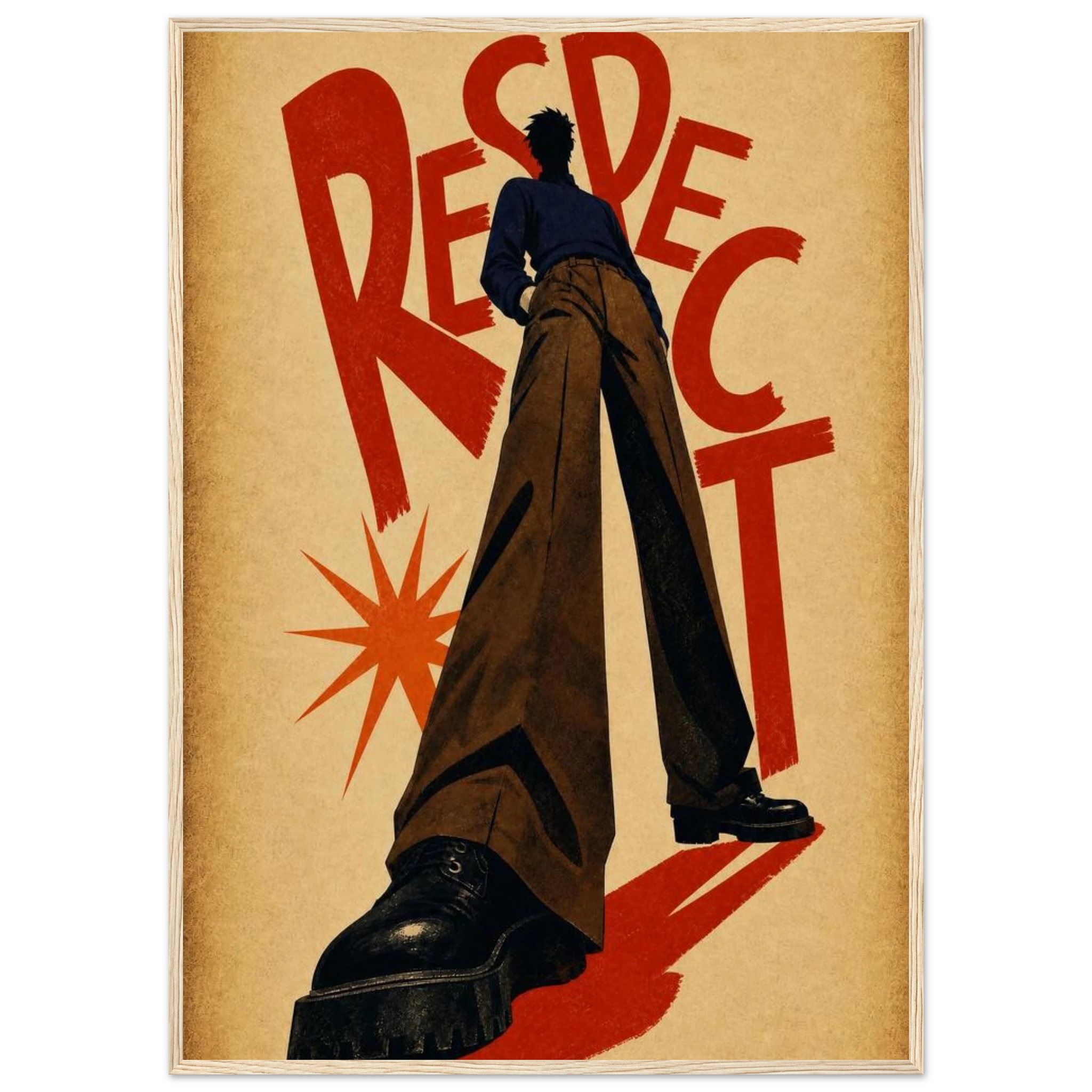 Rizen Respect - Premium Framed Wall Art