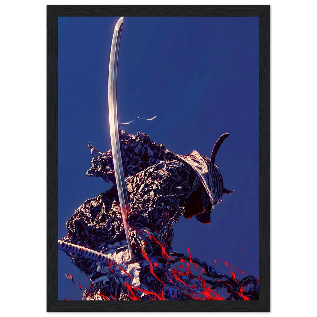 Rizen Samurai - Premium Framed Wall Art