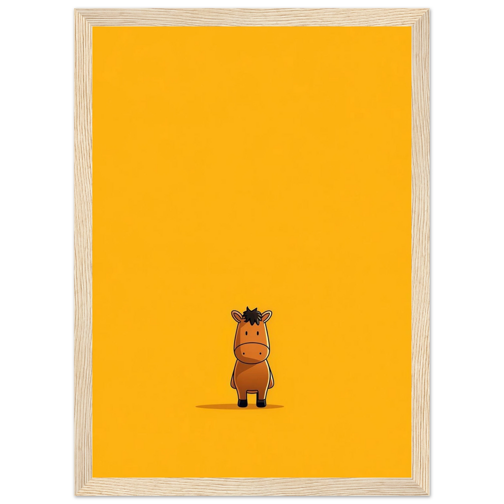 Rizen Little Horse - Premium Framed Wall Art