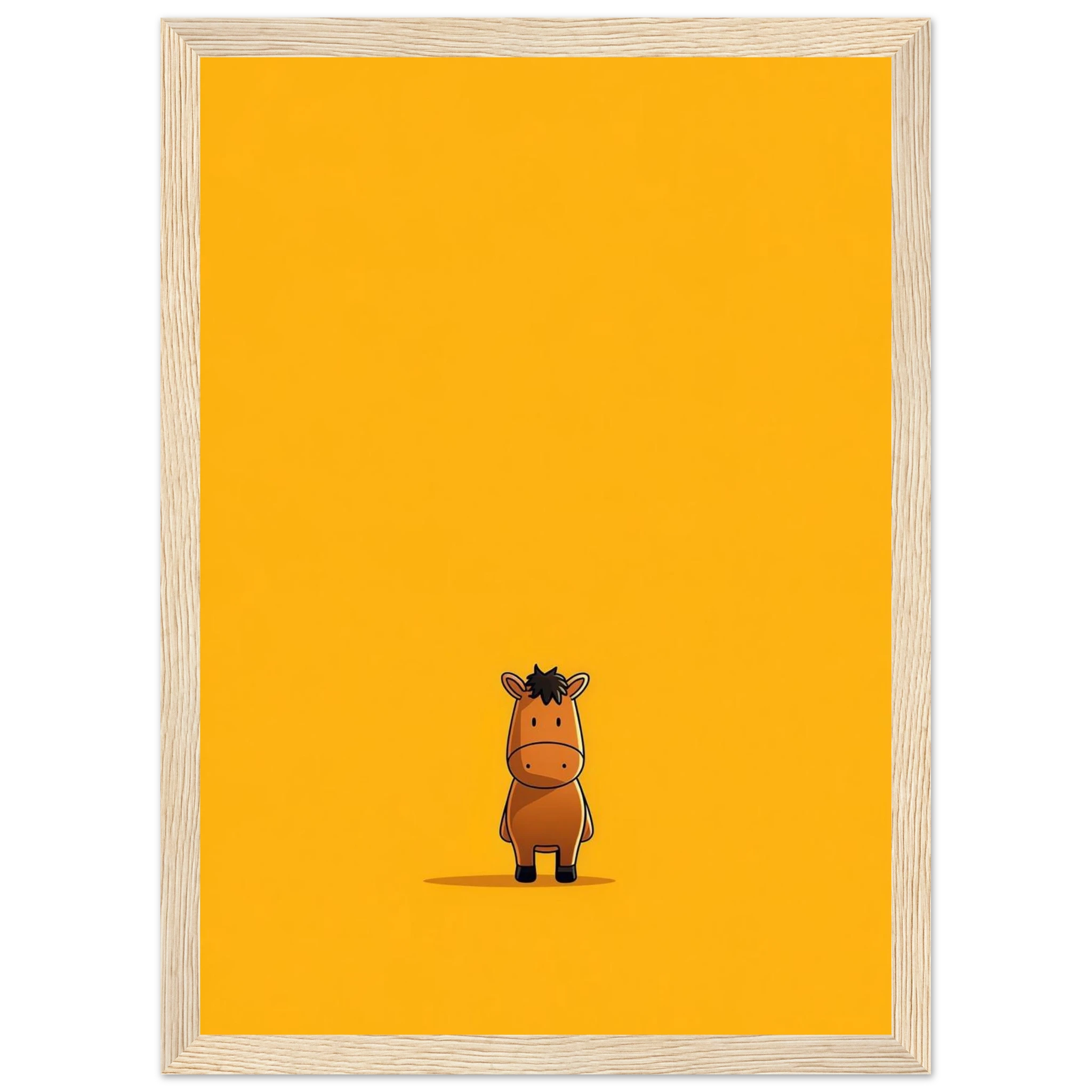 Rizen Little Horse - Premium Framed Wall Art
