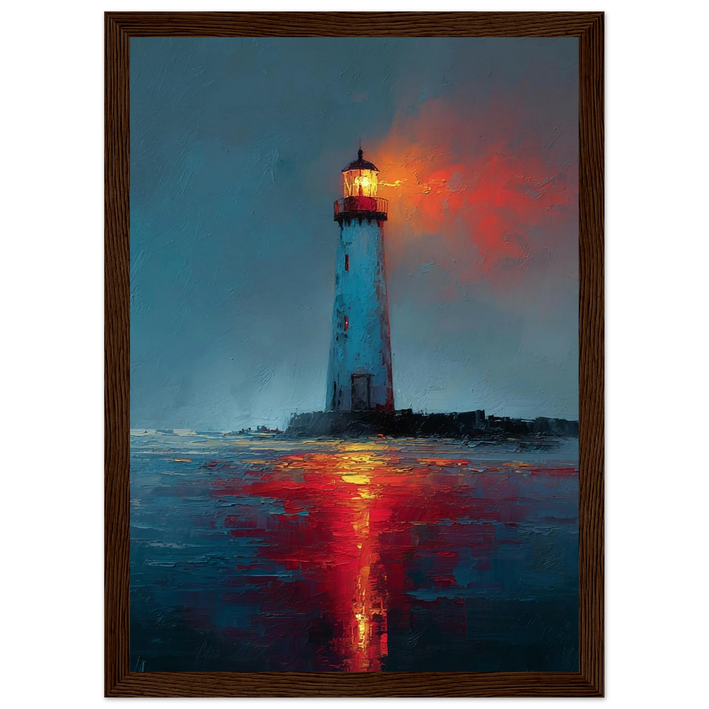 Rizen Lighthouse - Premium Framed Wall Art