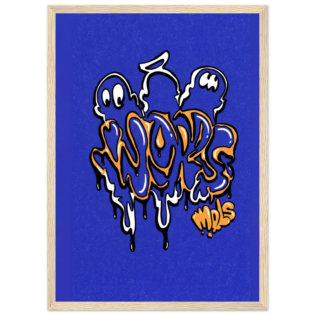 Rizen GHOSTFLO - Premium Framed Wall Art