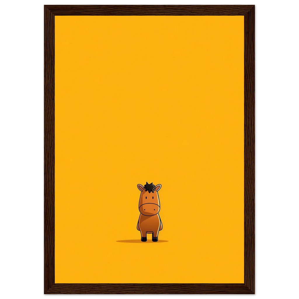 Rizen Little Horse - Premium Framed Wall Art