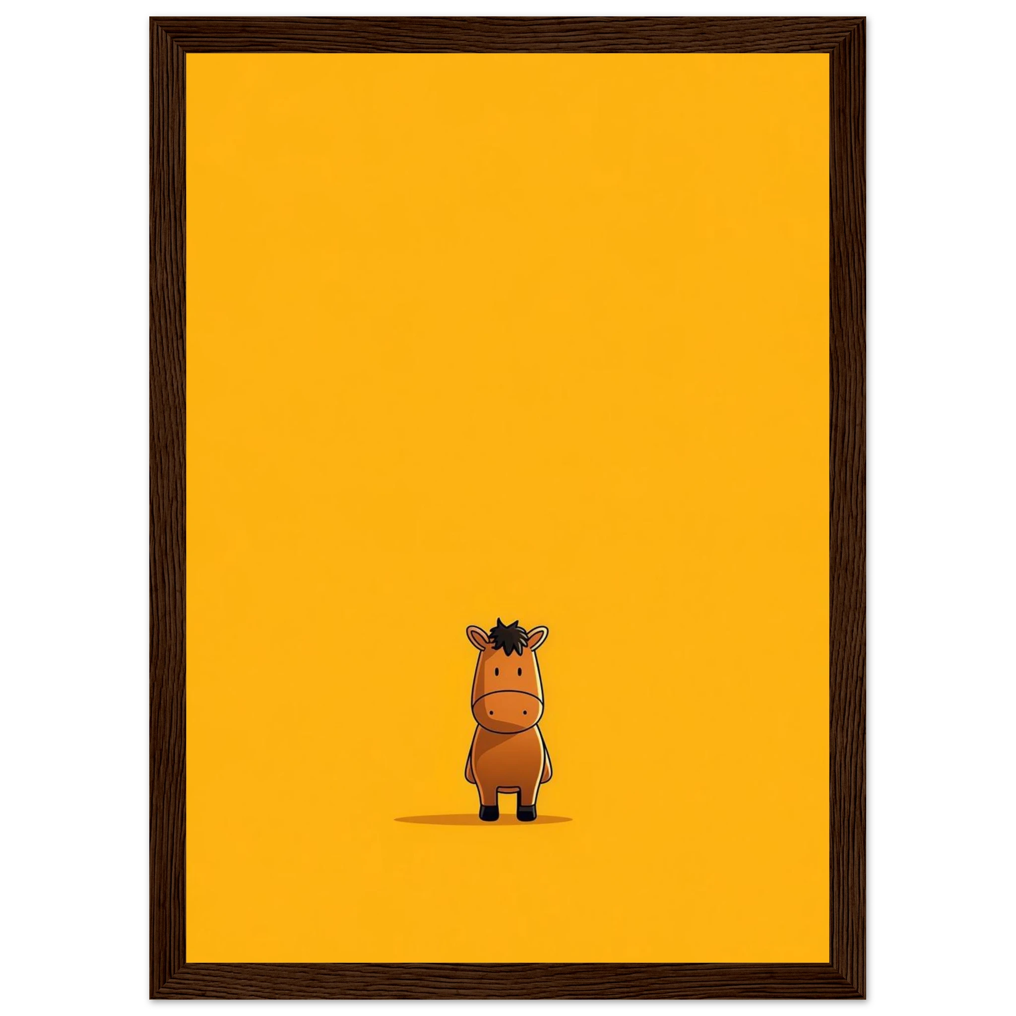 Rizen Little Horse - Premium Framed Wall Art