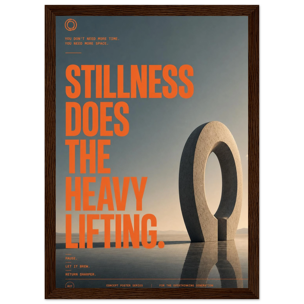 Rizen Stillness - Premium Framed Wall Art
