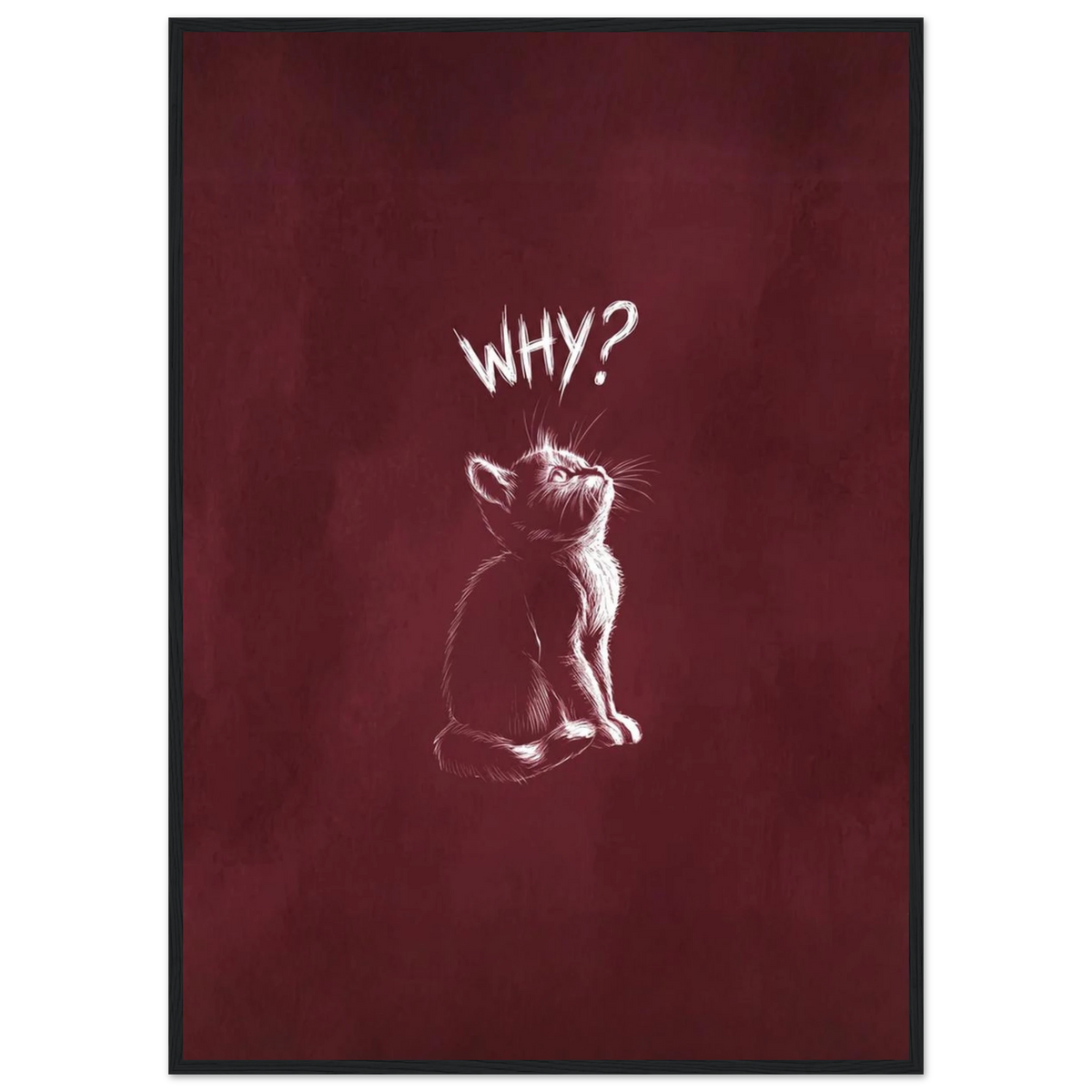Rizen Why - Premium Framed Wall Art