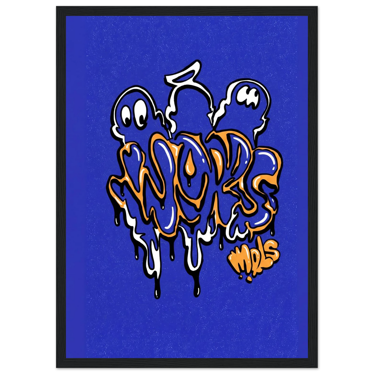 Rizen GHOSTFLO - Premium Framed Wall Art
