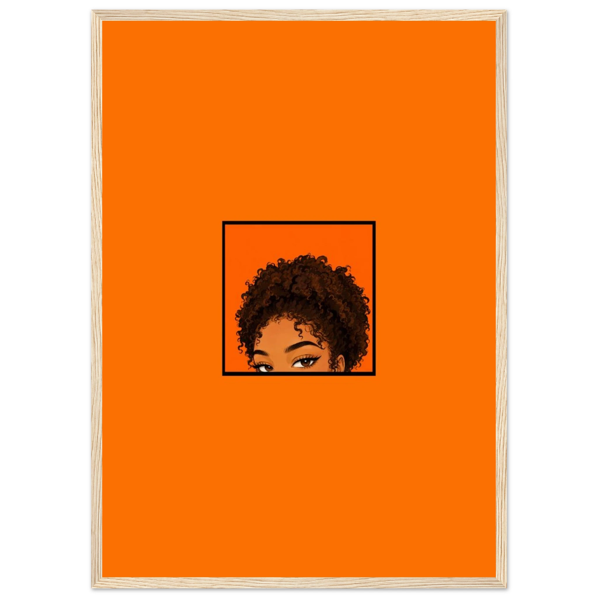Rizen Tus Ojos - Premium Framed Wall Art
