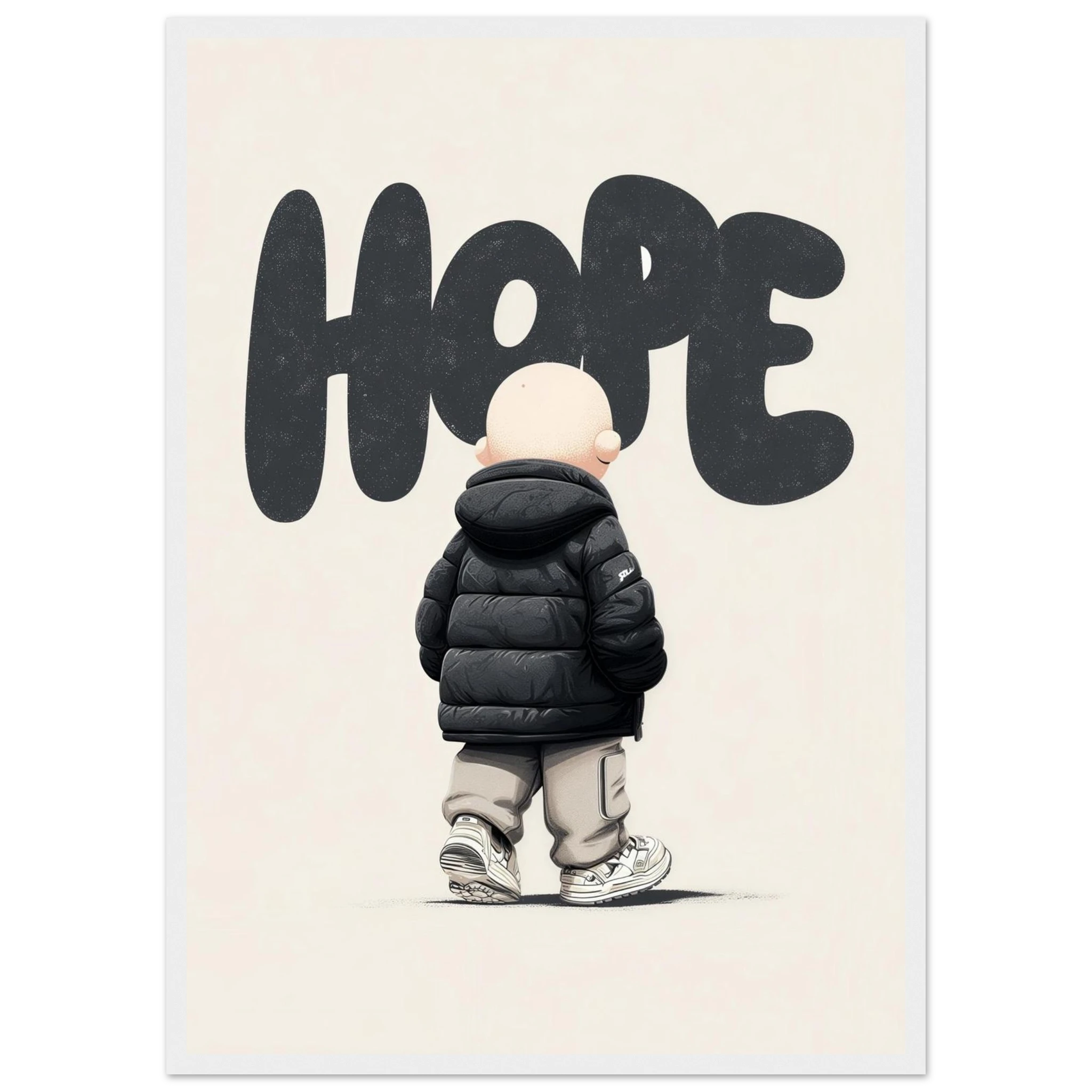 Rizen HOPE - Premium Framed Wall Art