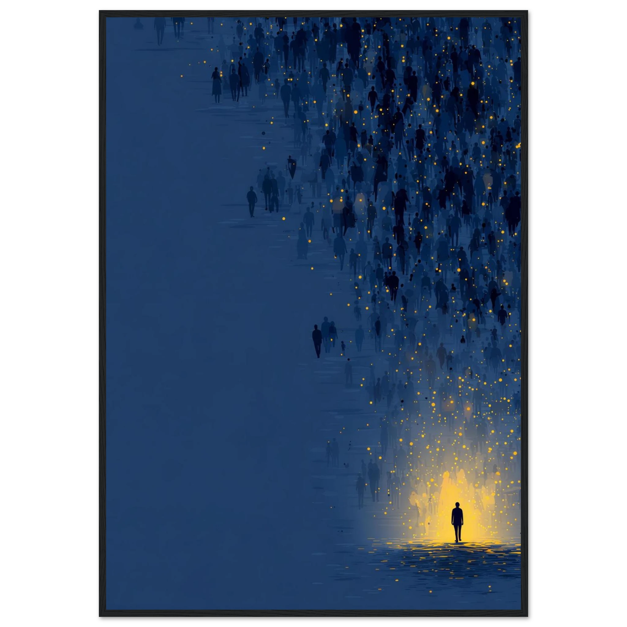 Rizen Path of the Individual - Premium Framed Wall Art