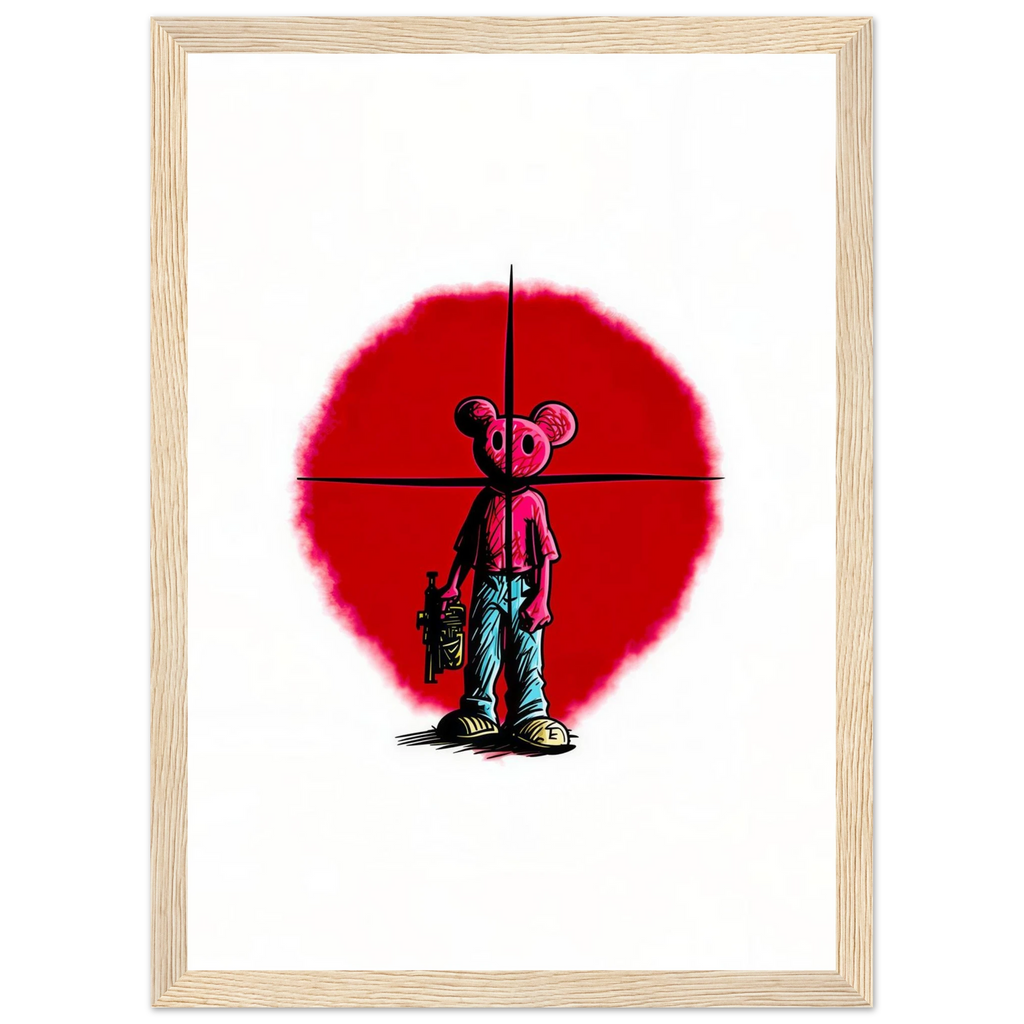 Rizen Never Miss - Premium Framed Wall Art