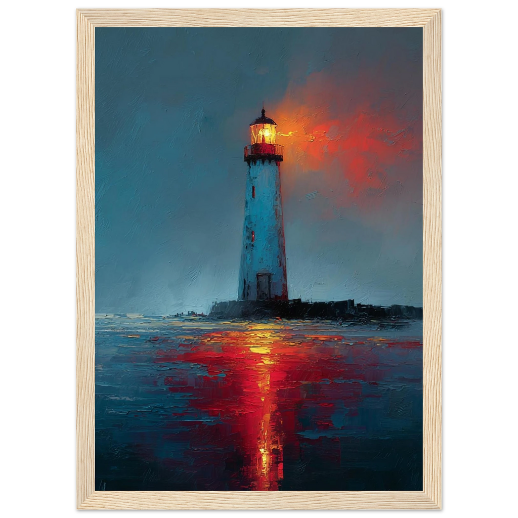 Rizen Lighthouse - Premium Framed Wall Art