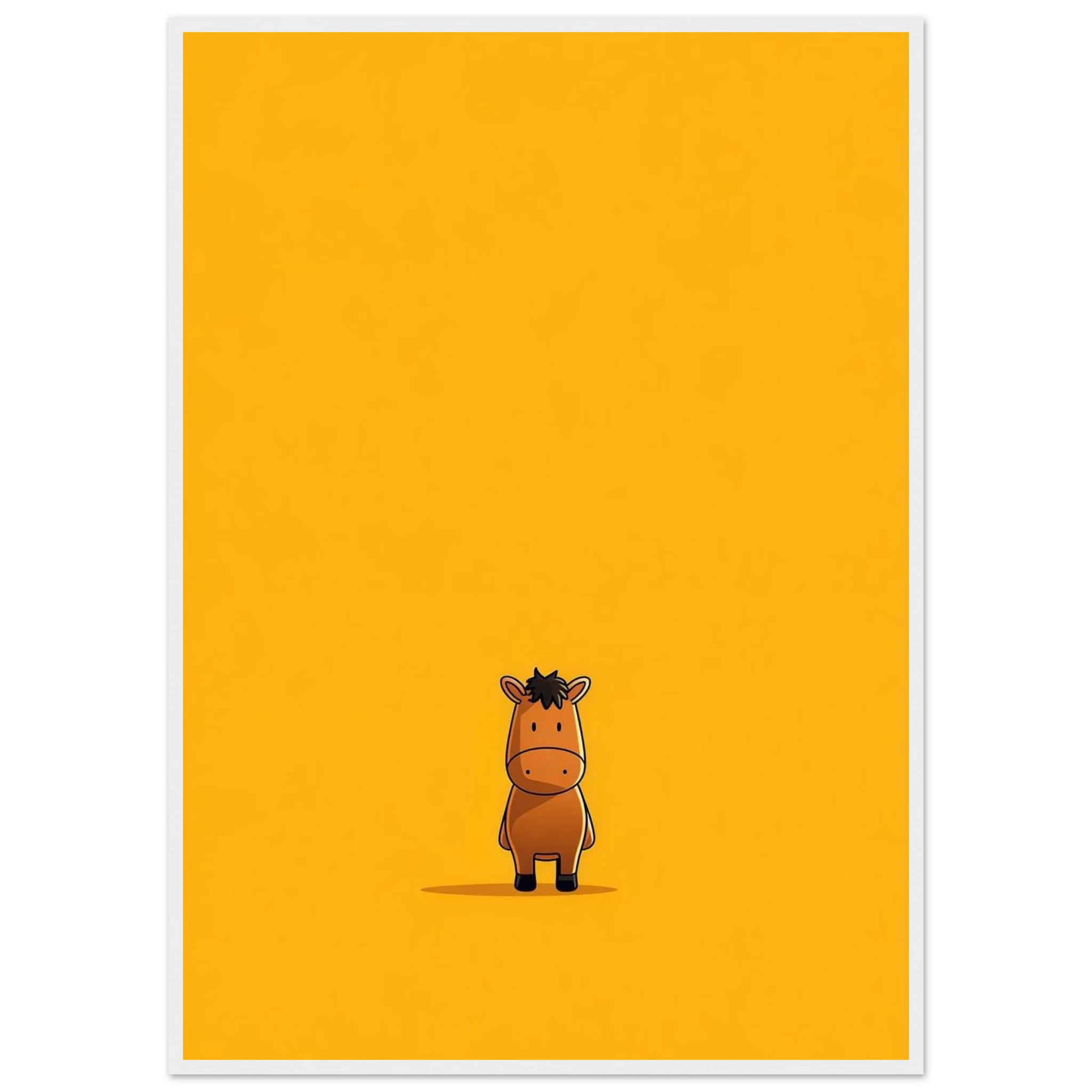 Rizen Little Horse - Premium Framed Wall Art