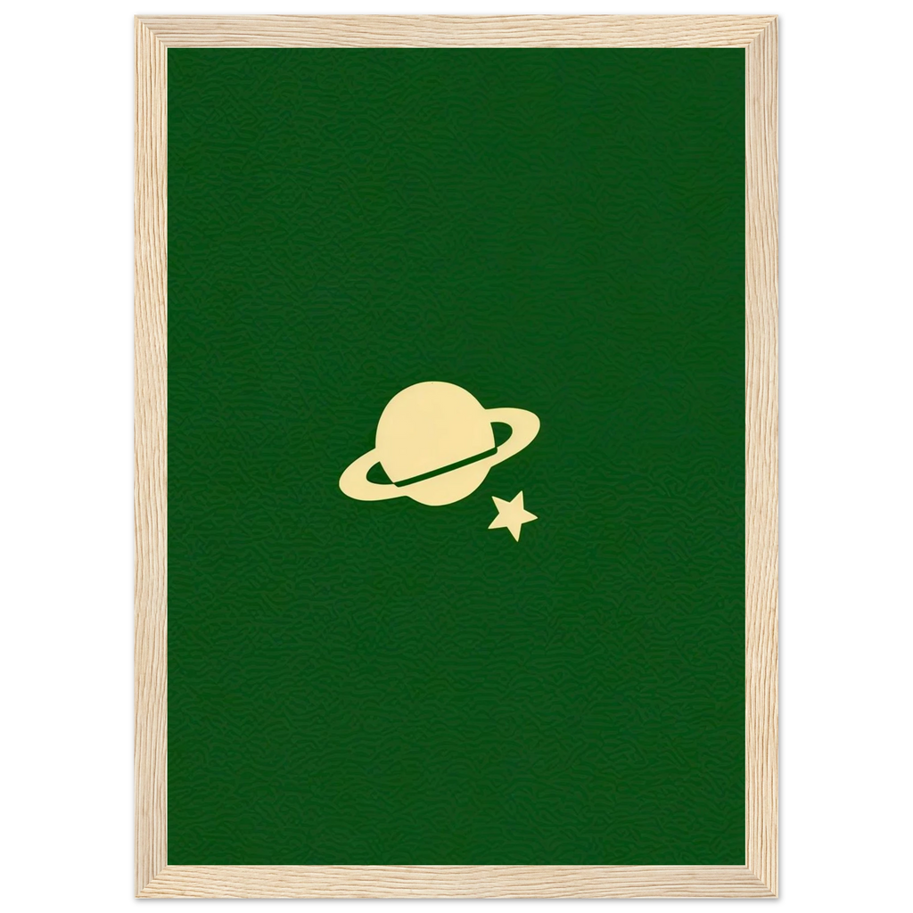 Rizen Star Planet - Premium Framed Wall Art