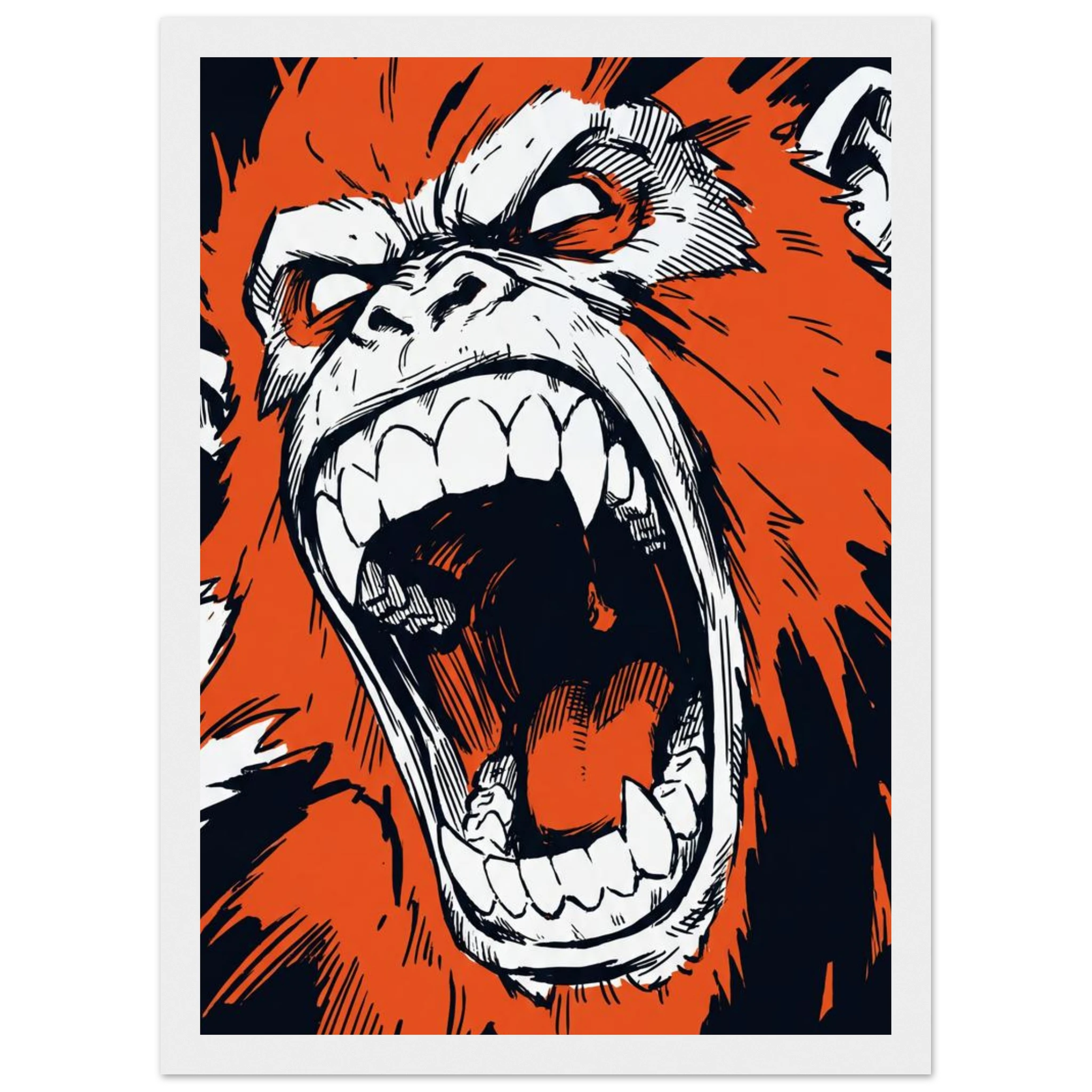 Rizen Rage - Premium Framed Wall Art