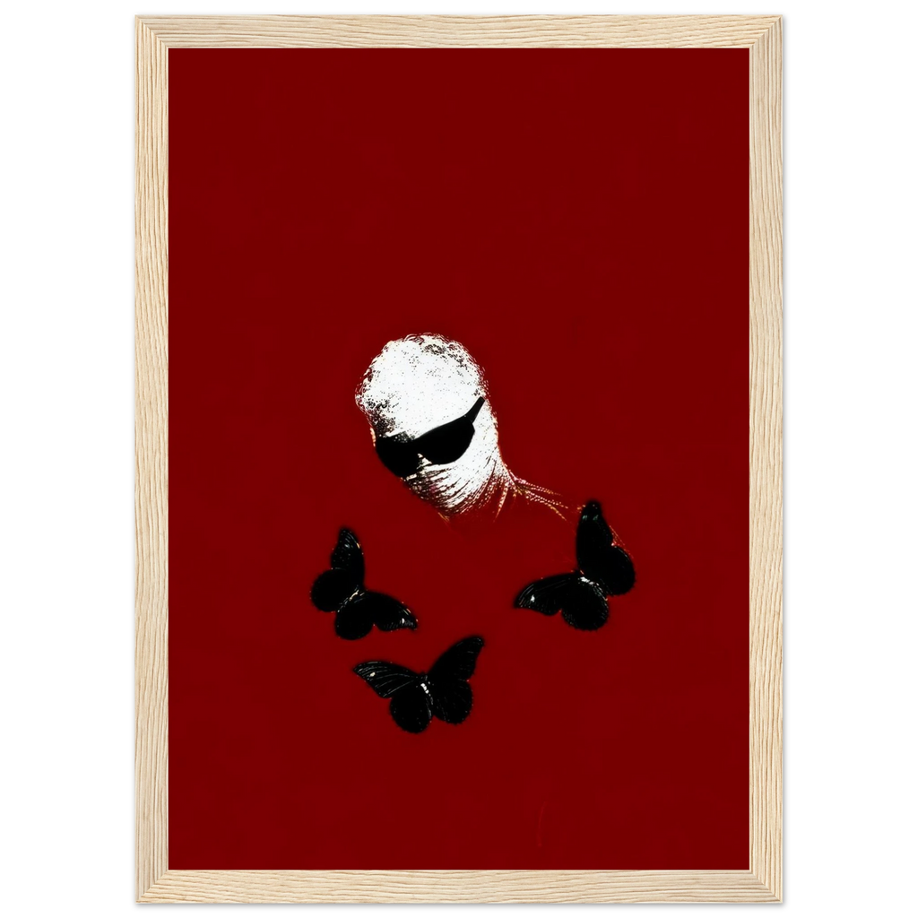 Rizen Butterfly Man - Premium Framed Wall Art