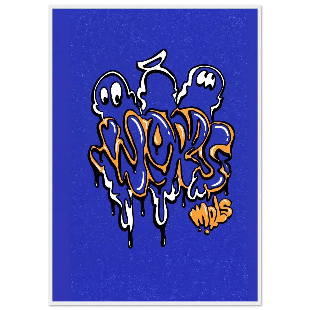Rizen GHOSTFLO - Premium Framed Wall Art