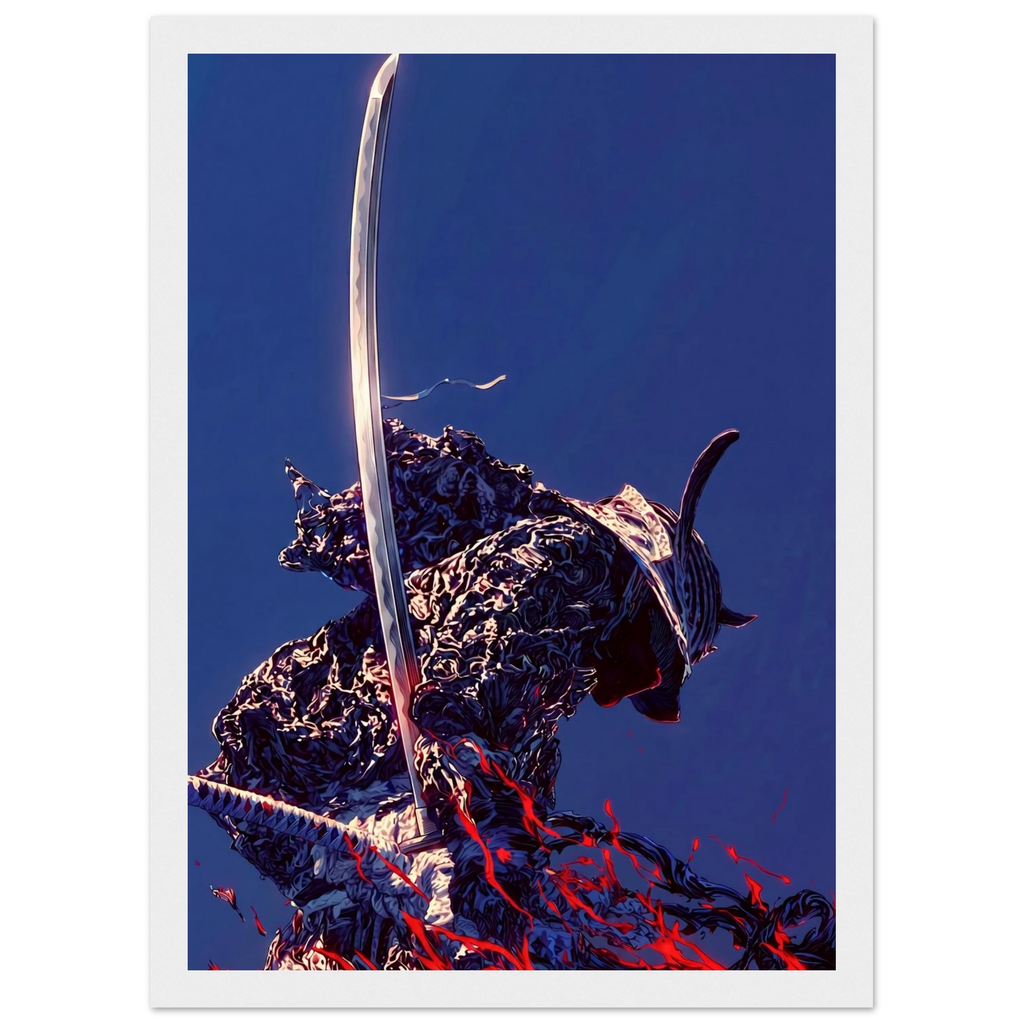 Rizen Samurai - Premium Framed Wall Art