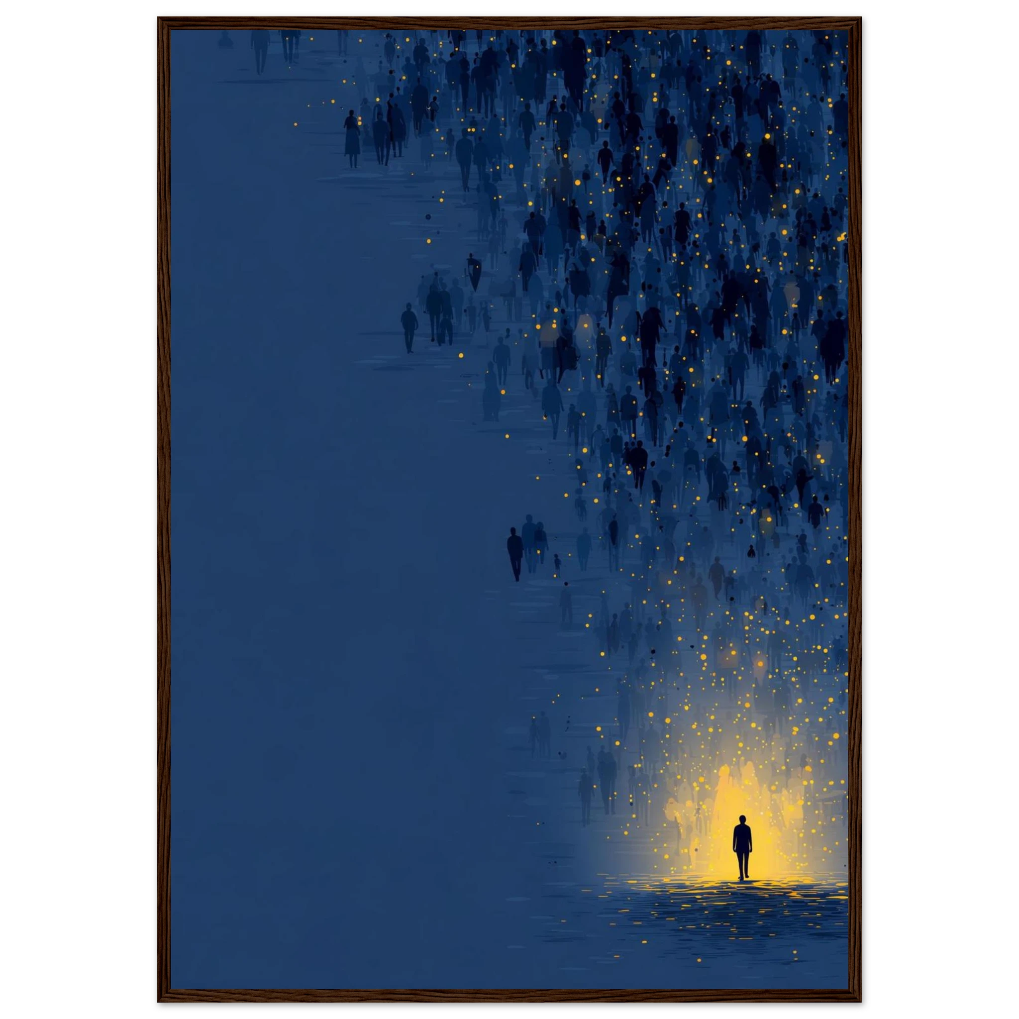 Rizen Path of the Individual - Premium Framed Wall Art