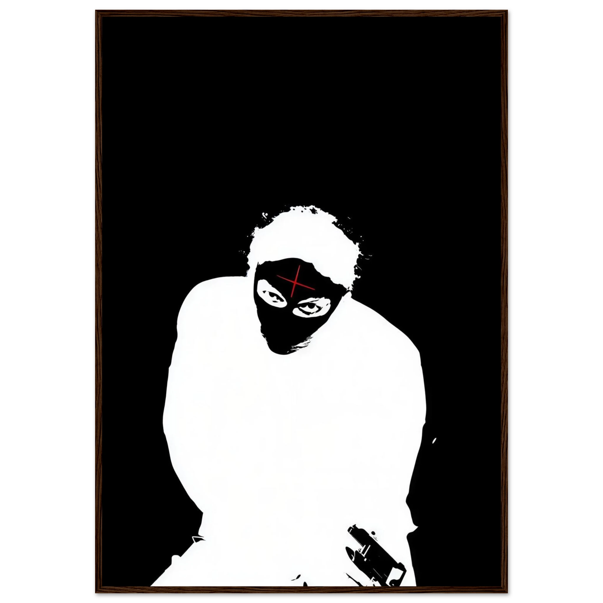 Rizen Man on Mission - Premium Framed Wall Art