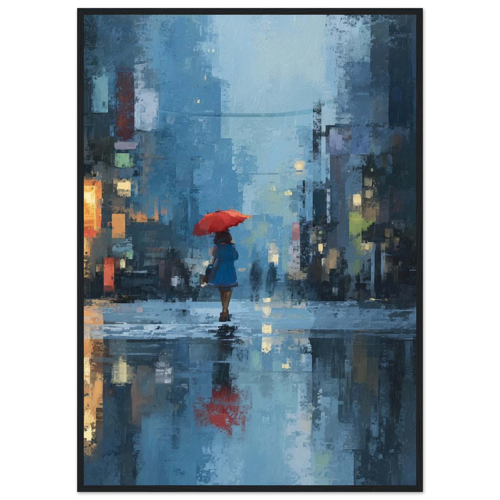 Rizen Clear Walk - Premium Framed Wall Art