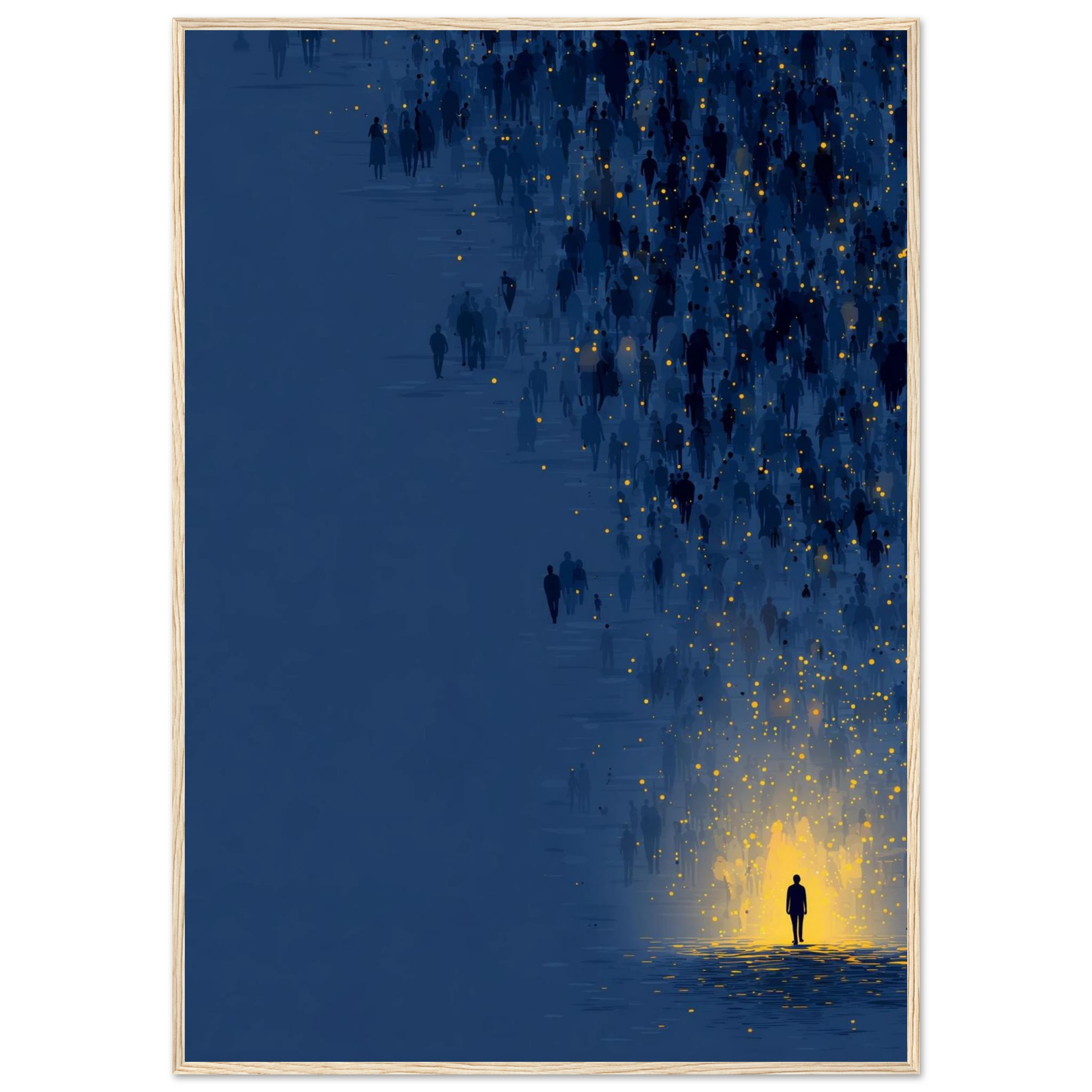 Rizen Path of the Individual - Premium Framed Wall Art