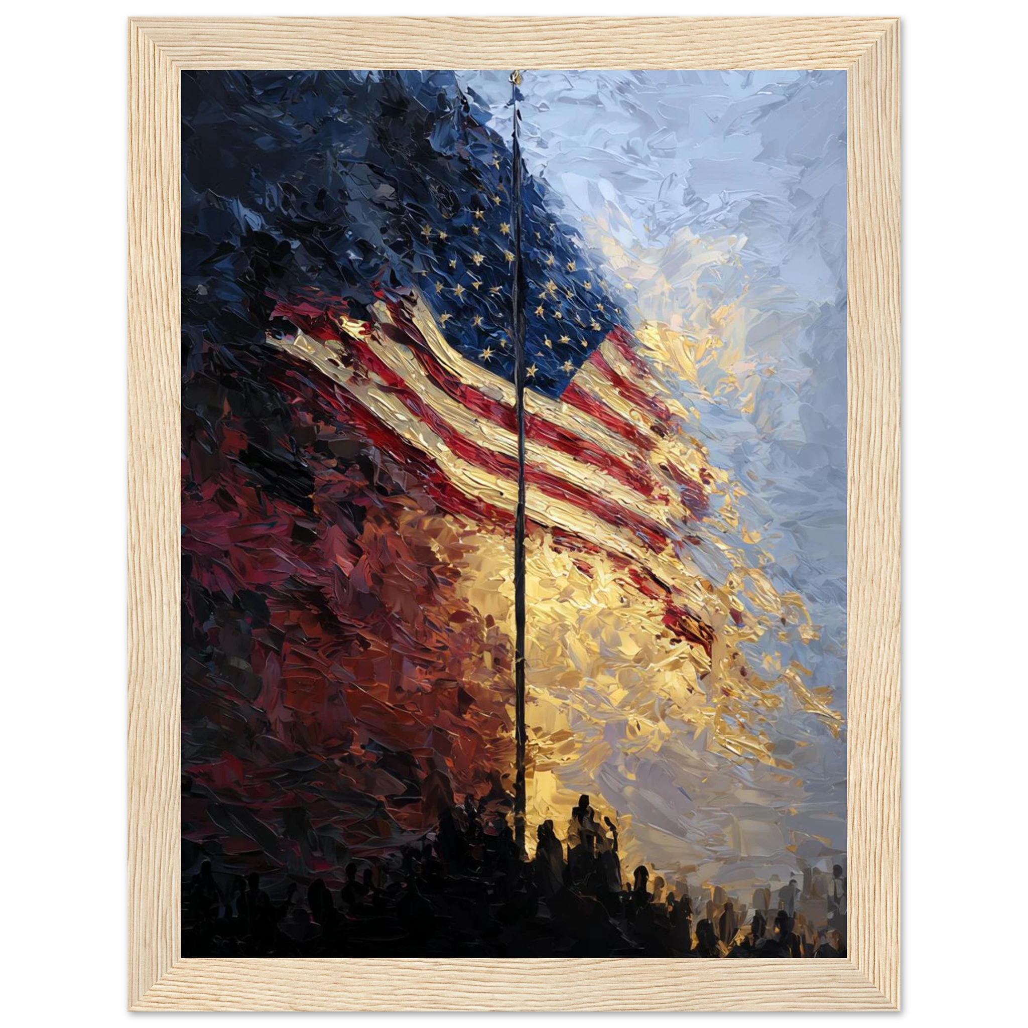 Rizen Imperfect Union - Premium Framed Wall Art