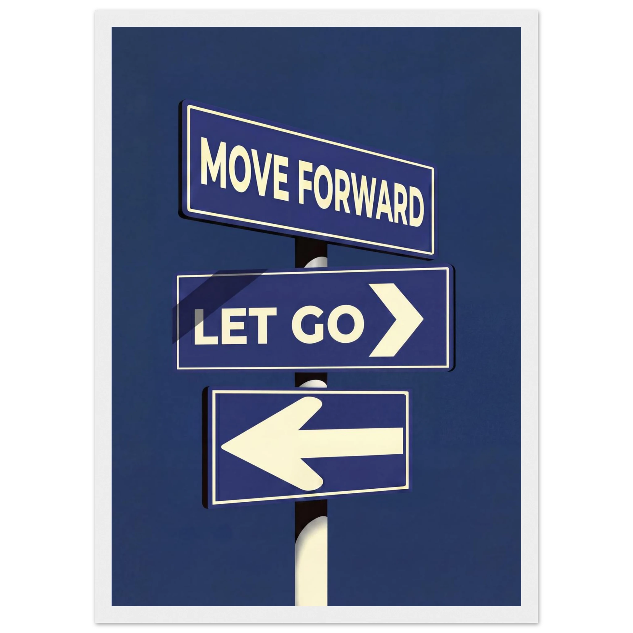 Rizen Move Forward - Premium Framed Wall Art