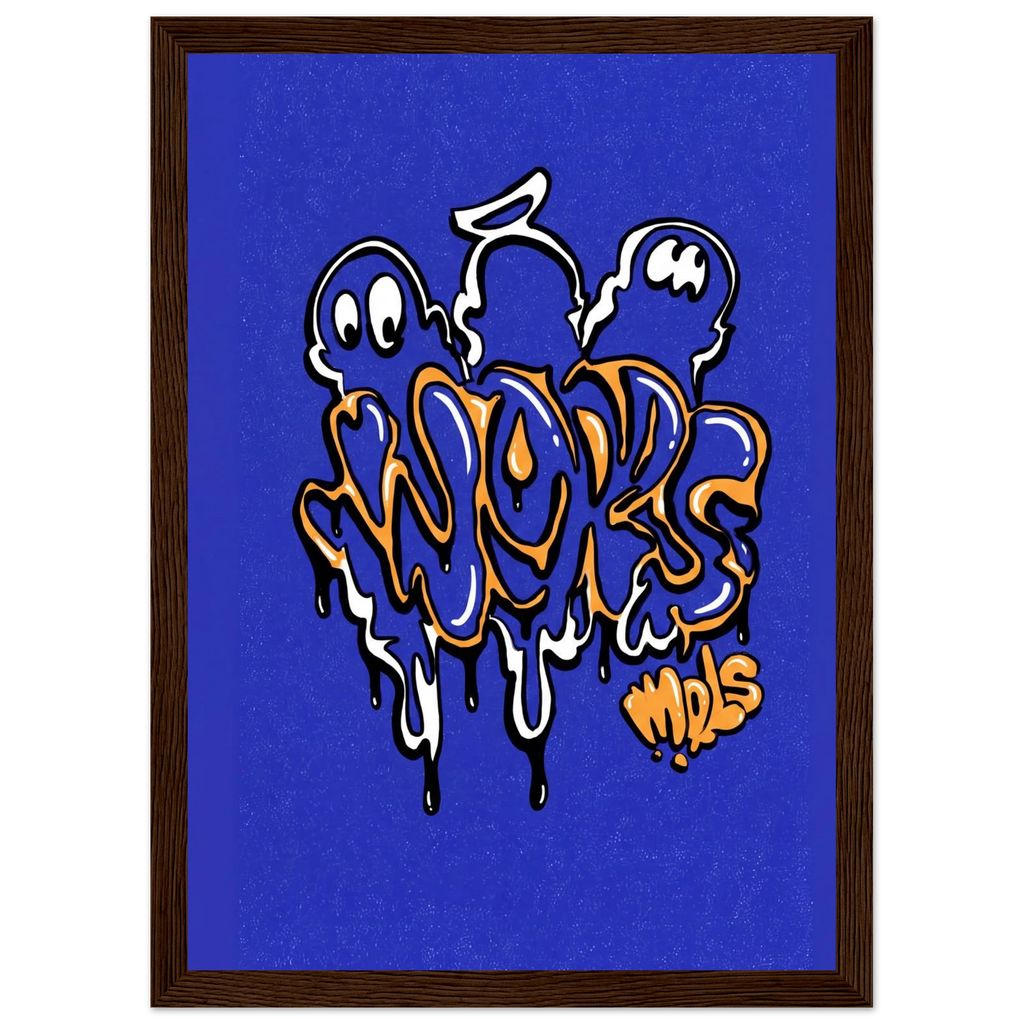 Rizen GHOSTFLO - Premium Framed Wall Art