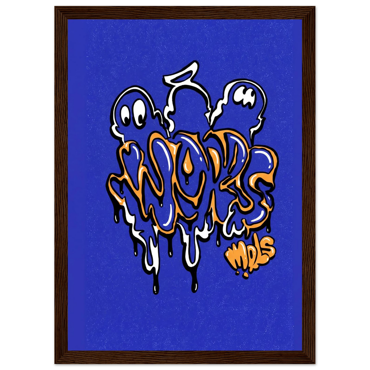 Rizen GHOSTFLO - Premium Framed Wall Art