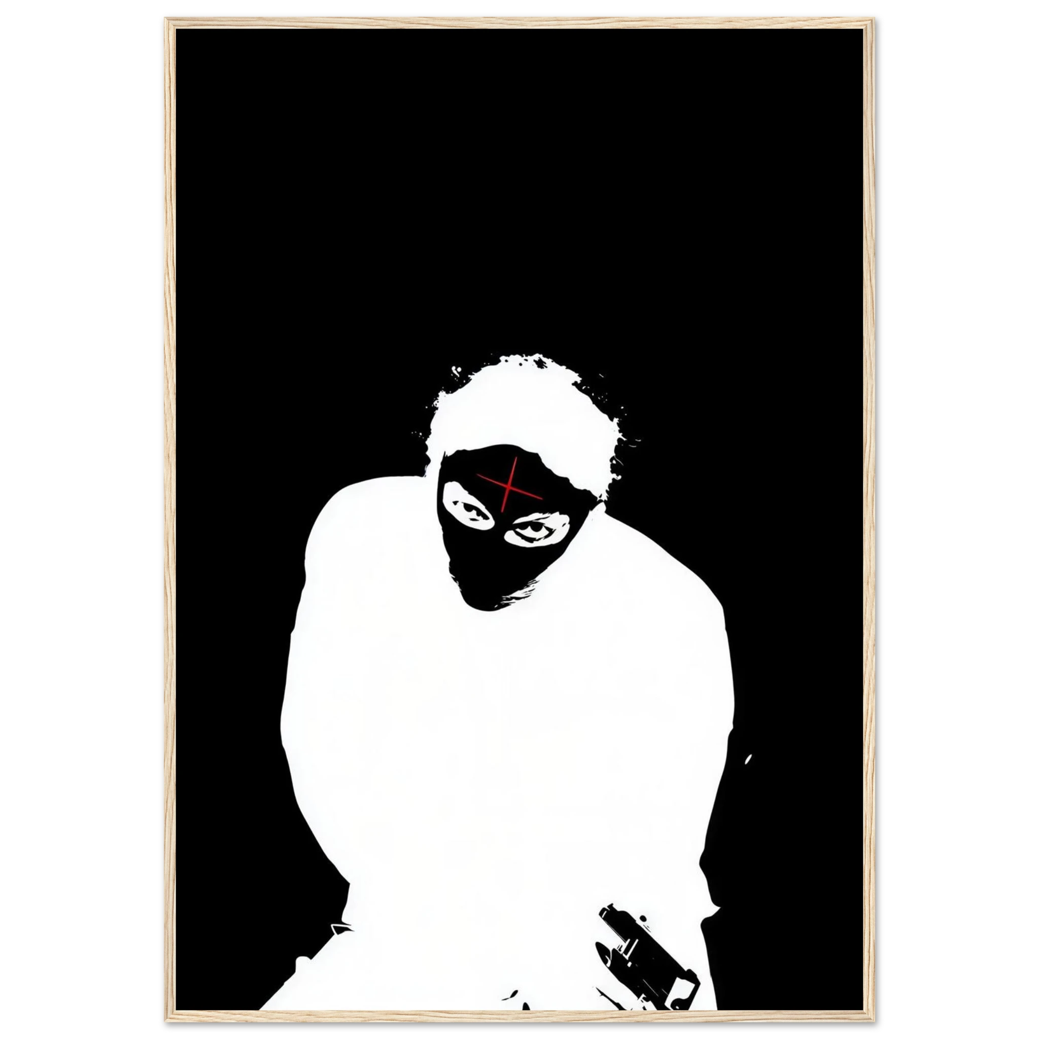 Rizen Man on Mission - Premium Framed Wall Art
