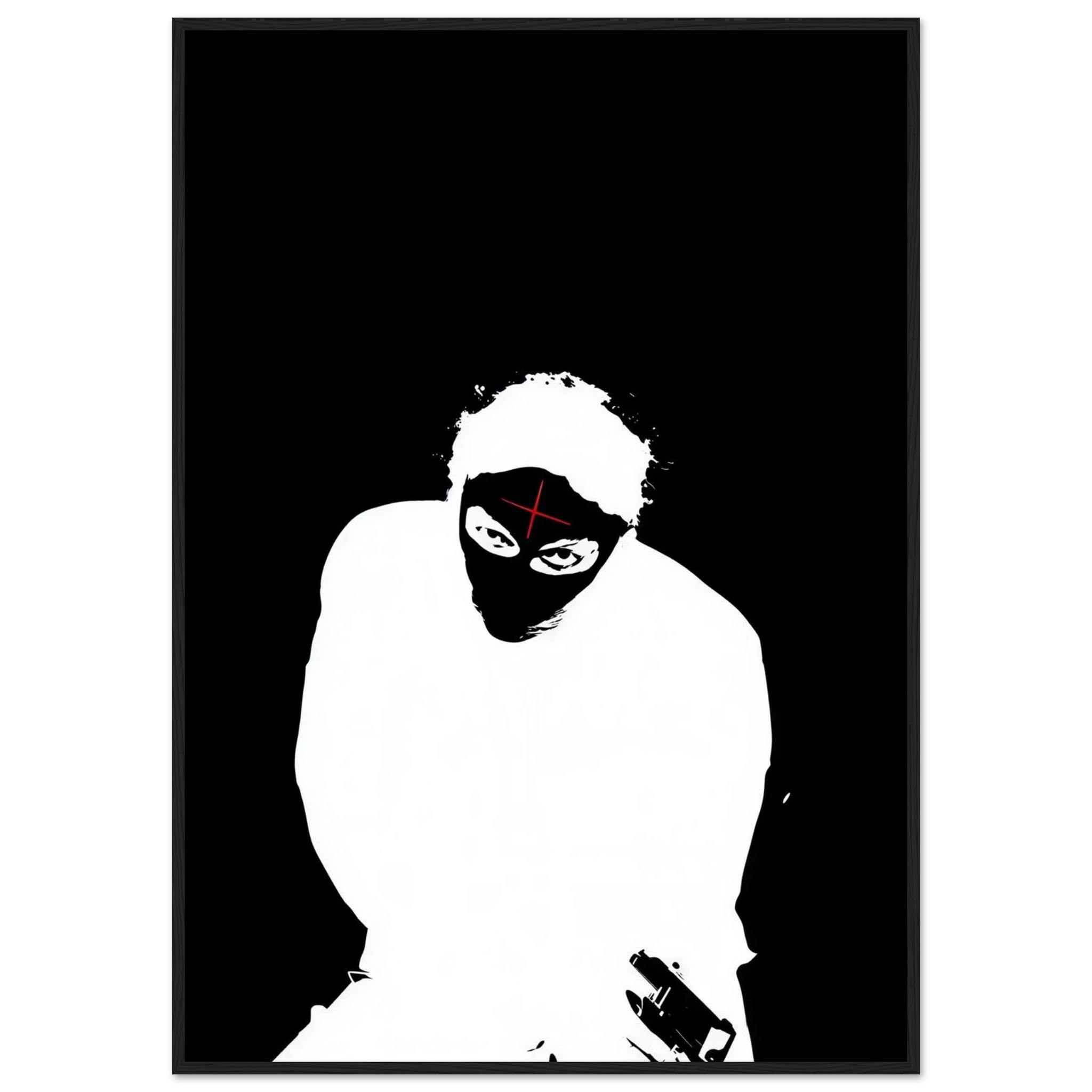 Rizen Man on Mission - Premium Framed Wall Art