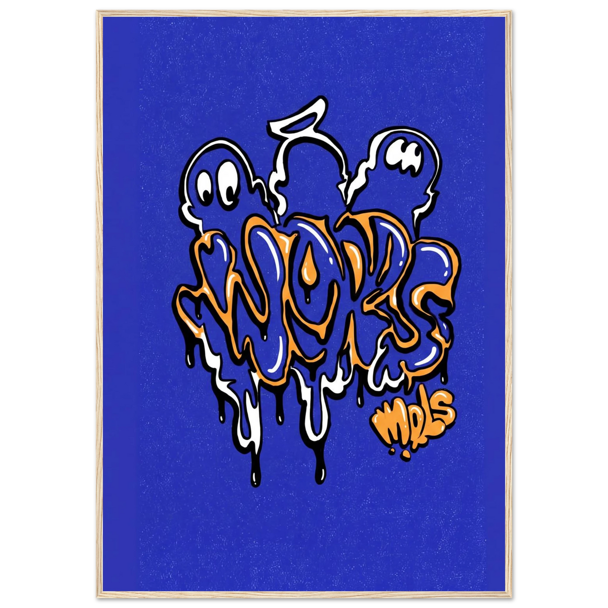 Rizen GHOSTFLO - Premium Framed Wall Art