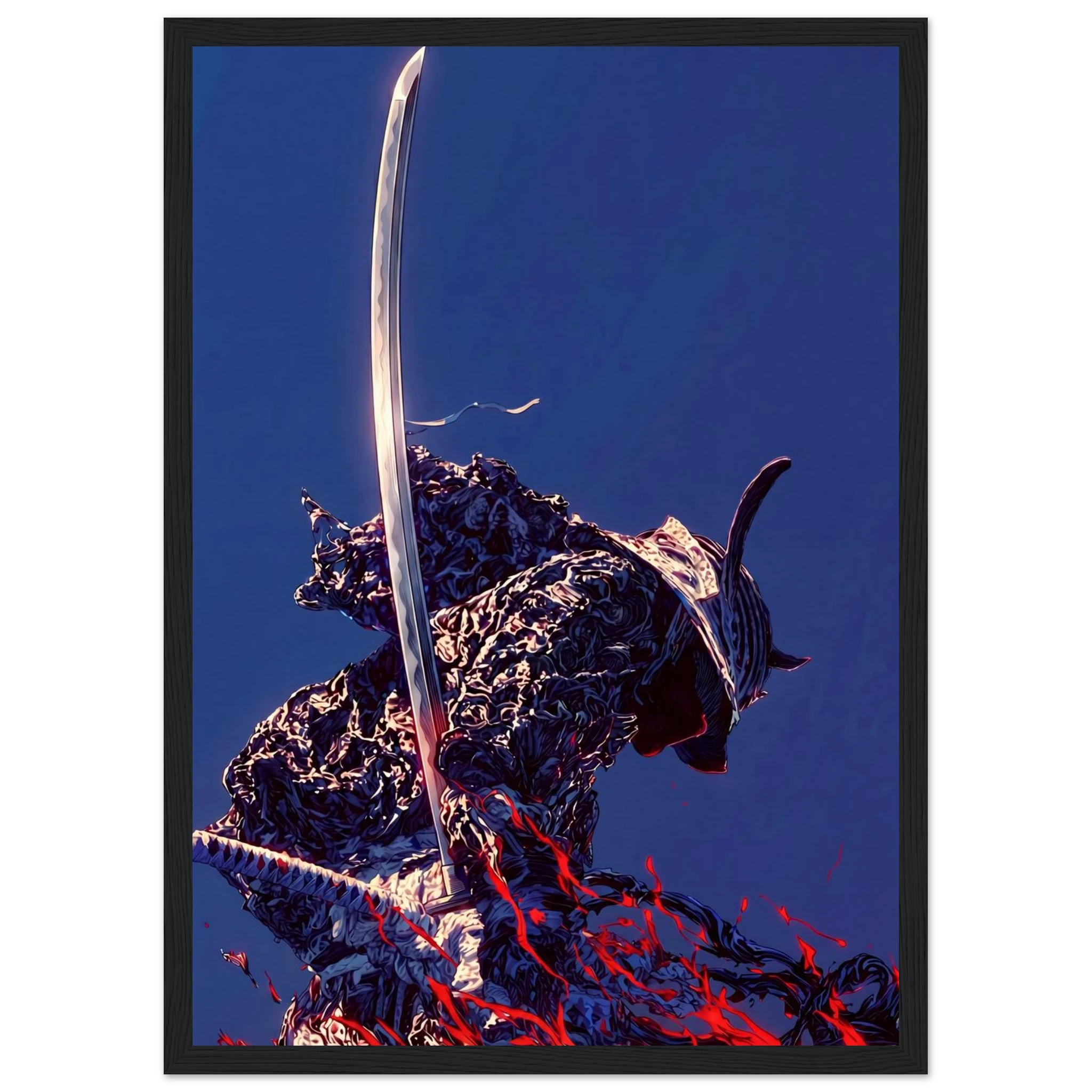 Rizen Samurai - Premium Framed Wall Art
