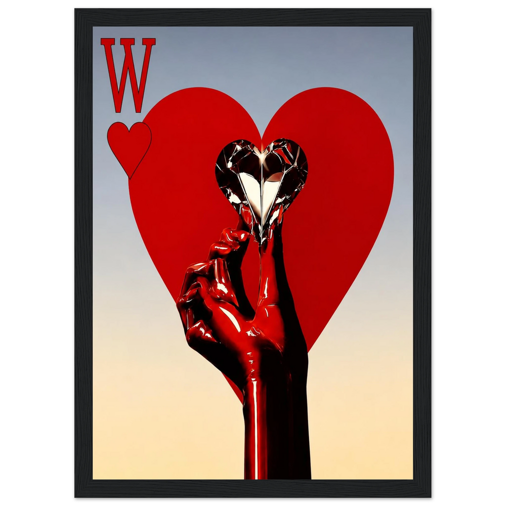 Rizen Worth The Love - Premium Framed Wall Art