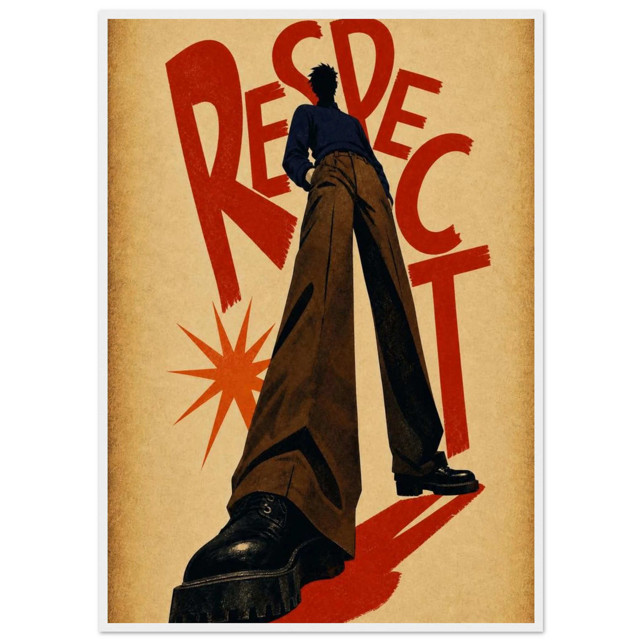 Rizen Respect - Premium Framed Wall Art