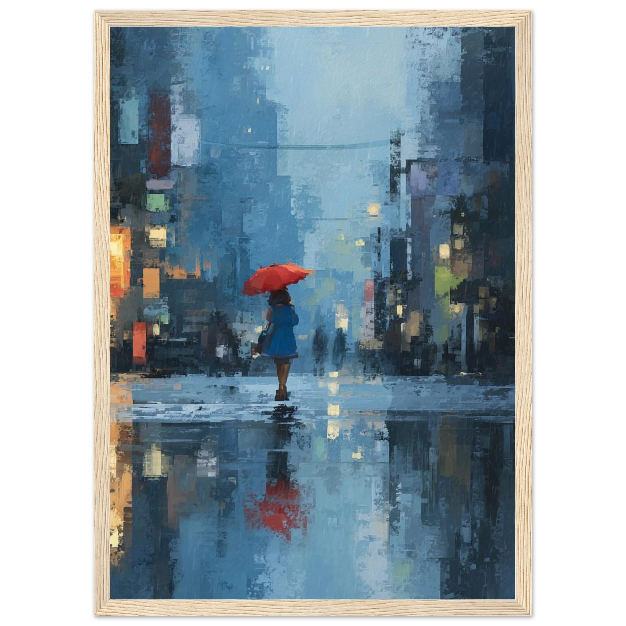 Rizen Clear Walk - Premium Framed Wall Art
