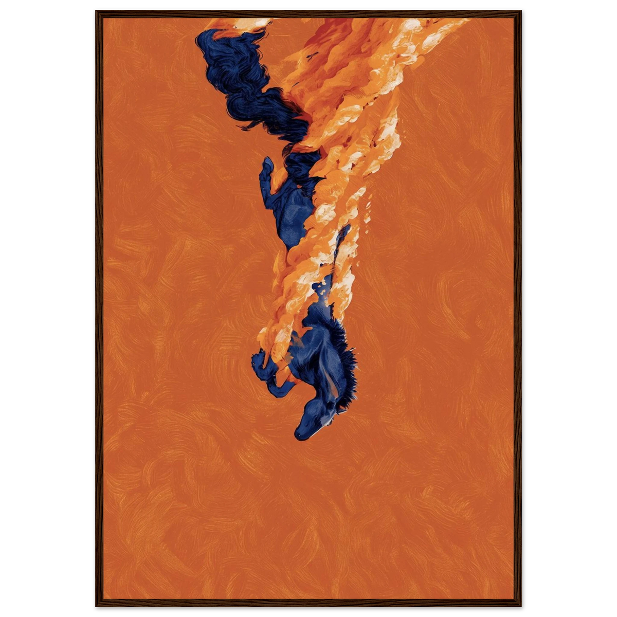 Rizen Inferno Trojan - Premium Framed Wall Art