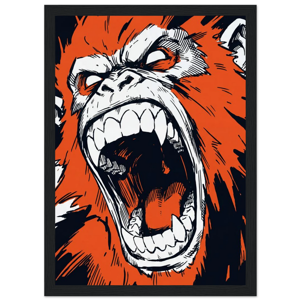 Rizen Rage - Premium Framed Wall Art