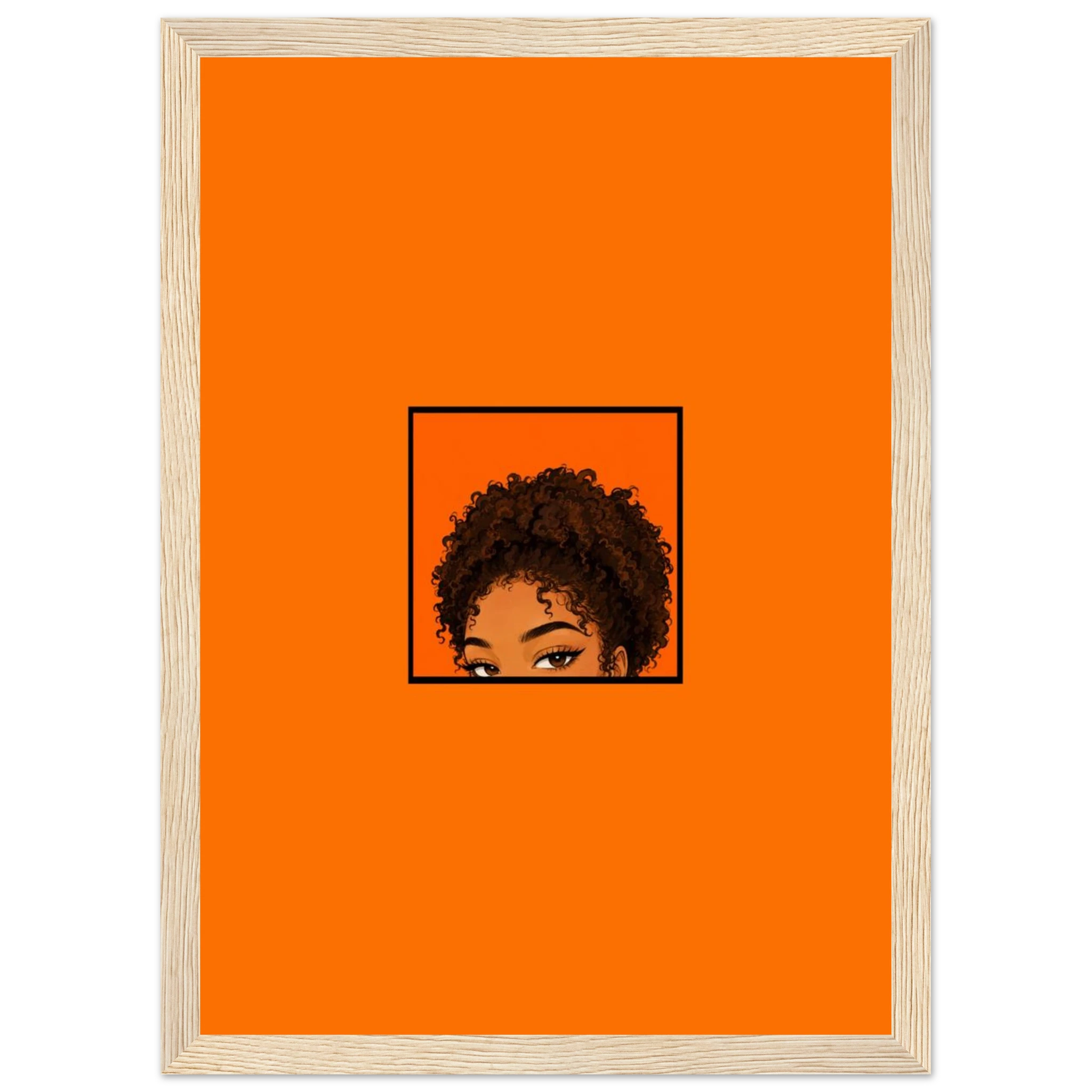 Rizen Tus Ojos - Premium Framed Wall Art
