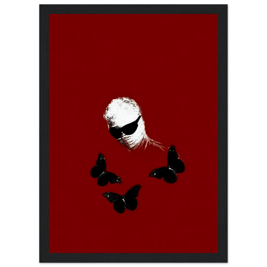 Rizen Butterfly Man - Premium Framed Wall Art