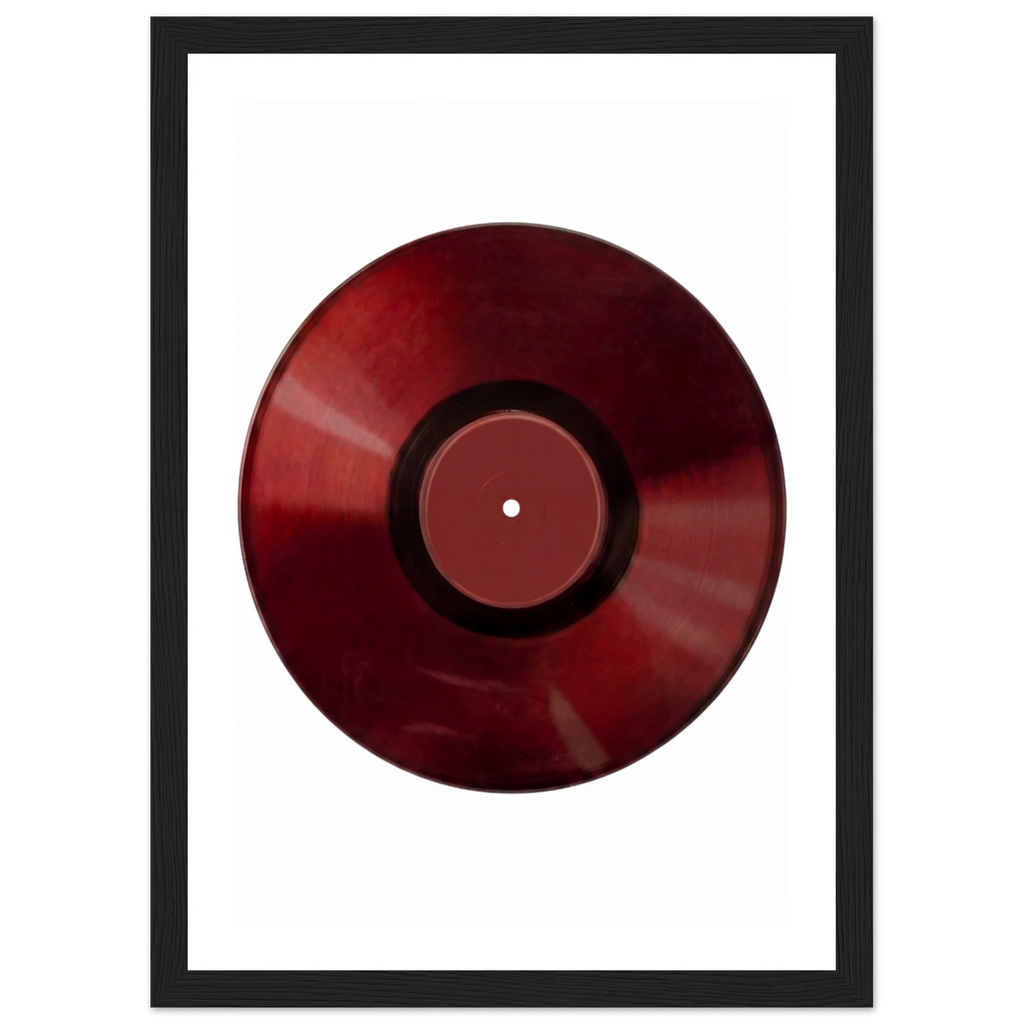 Rizen Garnet Vinyl - Premium Framed Wall Art