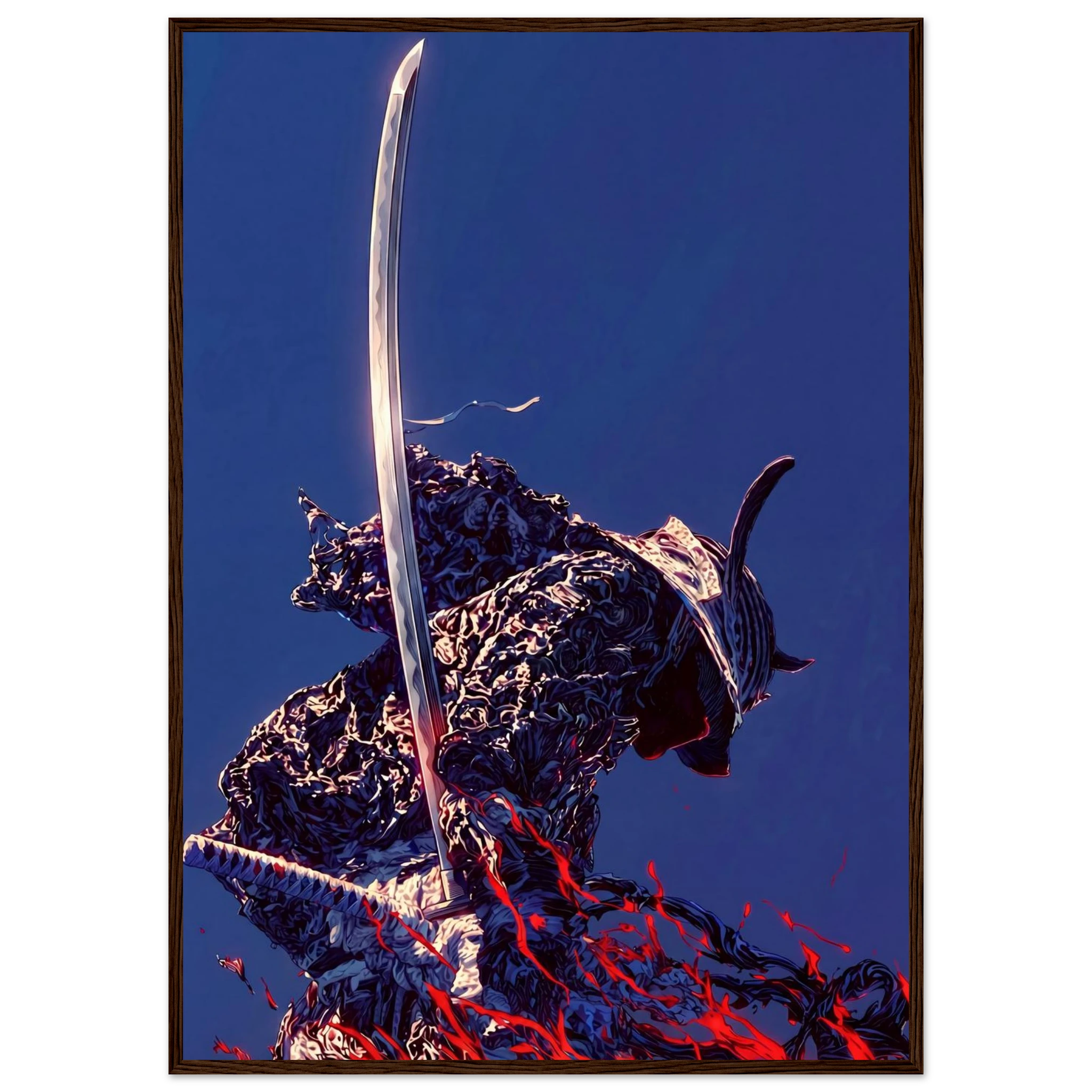 Rizen Samurai - Premium Framed Wall Art