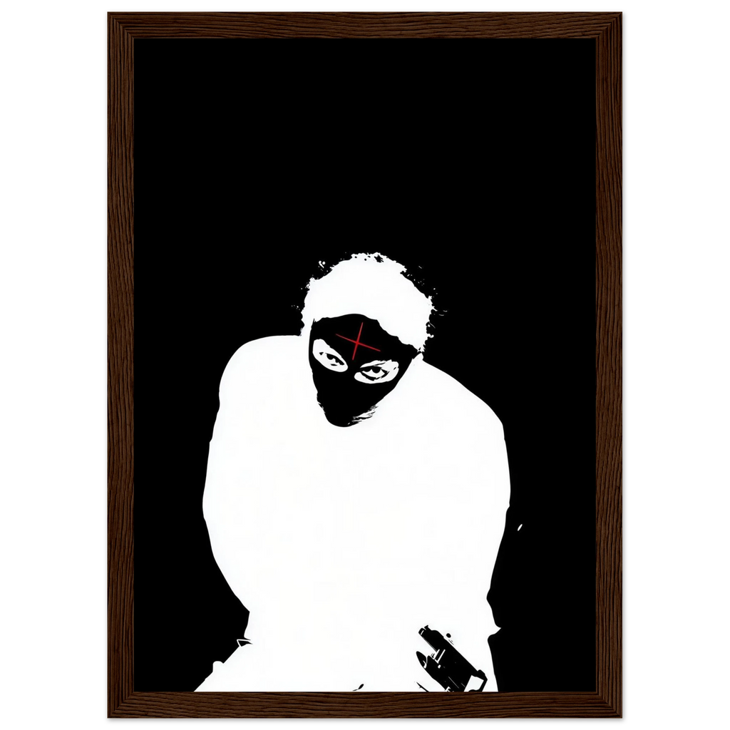 Rizen Man on Mission - Premium Framed Wall Art