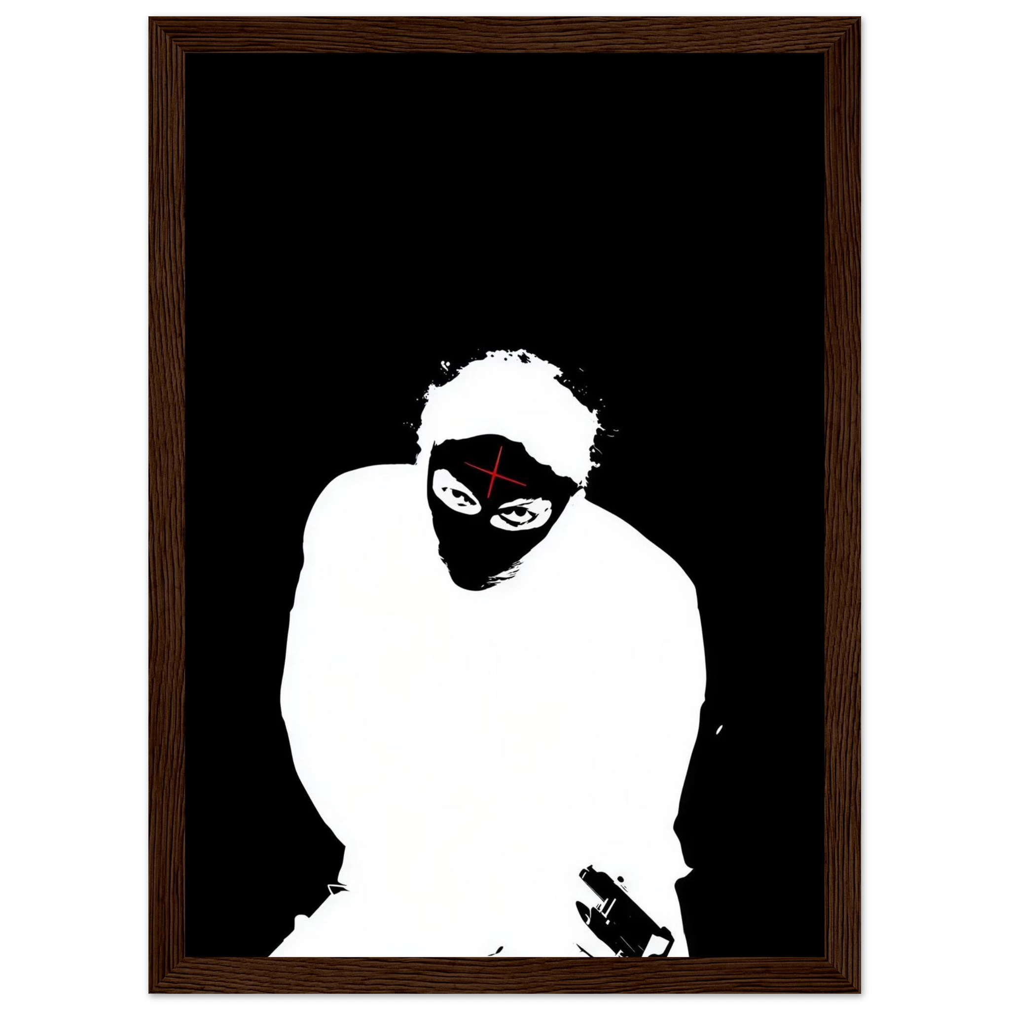Rizen Man on Mission - Premium Framed Wall Art